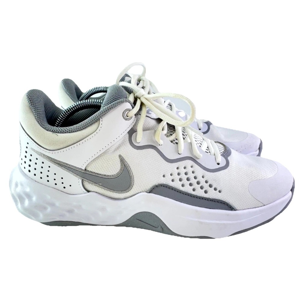 Nike Fly.By 3 Mid Running Sneakers Mens 9.5 White Wolf Grey Lace Up DD9311-101